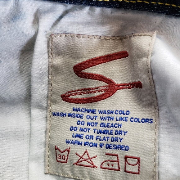 Seven7 Sz 18 Flower Studded Straight Leg (B) - Picture 6 of 12